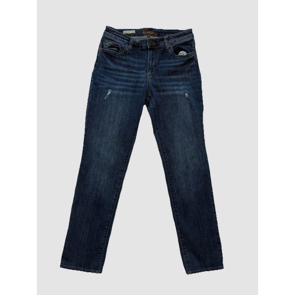 Kut From the Kloth Womens Jeans Katy Boyfriend Size 8 Straight Leg Blue Denim